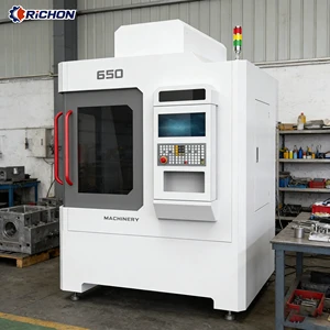 T-650 5.5kW High Speed Drilling and Tapping Center Machine with 3 5 Axis CNC Meta Milling Machine with Mechanical Spindle