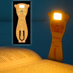 2024 Portable Bookmark Light 3 Brightness Mode LED Desk Reading Light Eye-Caring Clip on Book Lamp