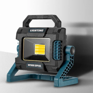 New Multi-Function Foldable 360 Degree Rotation Cob Luz De Trabajo Rechargeable Led Office Industrial Work Working Light