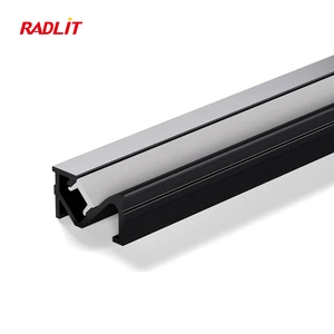 Aluminum LED Cabinet Recessed Lights with Plastic Shade Eco-Friendly Modern Kitchen Wardrobe DC 12V