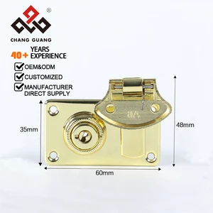 High Quality Zinc Alloy Keyed Lock Digital and Luggage Lock Latch Hasp Safe and Password-Protected for Bags and Suitcases