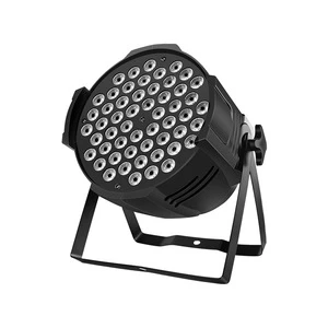 54x3W RGB LED Sound Activated Par Light Full Color Stage Wash Front Light for Wedding Event Dance Studio Atmosphere Lighting