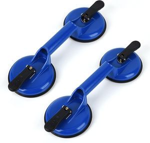Industrial Aluminium Heavy Duty Vacuum Suction Cups Glass Holder For Lifting Large Glass/Window/Tiles/Mirror/Granite/Floor Gap