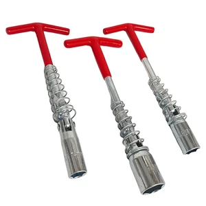 Wrench 14/16/21mm Spark Plug Socket Wrench Spark Plug Remover Auto Motorcycle Repair Tool