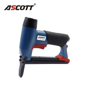 ASCOTT 71 Series Industrial Pneumatic Stapler 22GA Fine Wire Furniture Upholstery CE Certified Air Staple Gun Grapadora