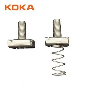 Manufacturer 304 Stainless Steel Channel Spring Nut with Stud