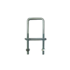 High Strength Grade 8.8 10.9 M6 M8 M10 Pipe Clamp Square Bending Nut Washer Truck Boat U Bolts