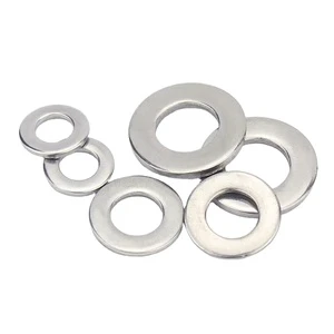 Custom Stainless Steel Flat Washers Circlip Applications Plain Washer Hardware Fasteners Retaining Rings Metal Gasket