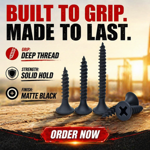 Steel Zinc Finish Pan Head Fine and Coarse Thread Gypsum Board Drywall Screws M3.5 Metric Self-tapping Screws