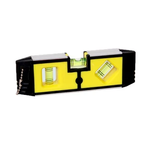 YJ-ML06 Magnetic Small Pocket Level Tool With Three Bubble Spirit Mini Torpedo Level 6 Inch Magnetic
