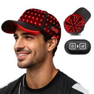 Factory Price Wireless Red Light Therapy Cap Rechargeable LED Infrared Light Therapy Cap Hat