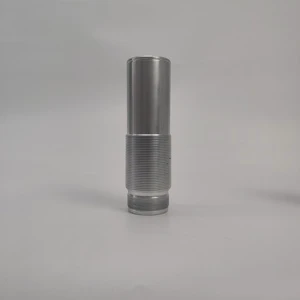 Precision CNC Machined Aluminum External Thread Bushing Custom Alloy Threaded Sleeve