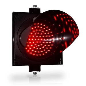 IP65 200mm Yellow LED Warning Signal Light for Road Safefy