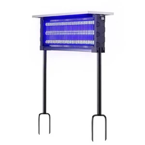 2026 New Solar Mosquito Killer Lamp Outdoor IP65 Waterproof UV Light Insect Zapper for Garden Yard Farm