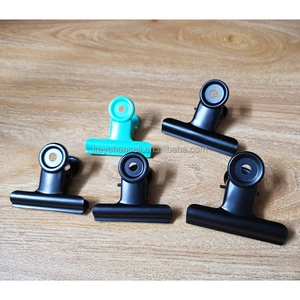 50 63mm Big Large Clamp Wear-resisting Black Baking Varnish Paper Binder Clip Electrophoresis Black Metal Jumbo Bulldog Clip