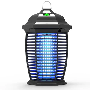 Bug Zapper Outdoor, 18W Mosquito Zapper with Dusk to Dawn Light Sensor, Outdoor to Electric Bug Zapper Indoor