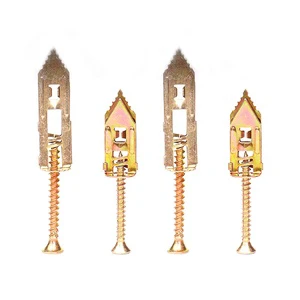 Expansion Anchor Gypsum Board Drywall Self Tapping Screw Hollow Brick Ceiling Cement Cavity Plug Dowel Bolt Fixing Tools Kit