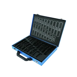 170PCS HSS Black Surface Twist Drill Bit Set 1.0-10.mm Drill Sets