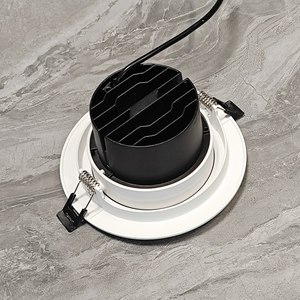 Adjustable Angle Recessed Down Light 5W 7W 12W 15W Honeycomb Anti-Glare Dimmable LED Downlight 3CCT Budget-Friendly Spotlight