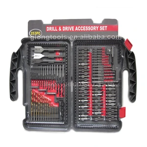 Multi-function 253 Pcs Drill and Bit Set