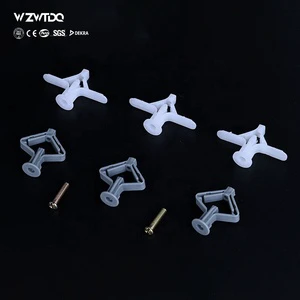 Aircraft Type Expansion Tube, Gypsum Board Expansion Tube, Plastic Expansion Plug Butterfly Shaped Hollow Brick Expansion Screw