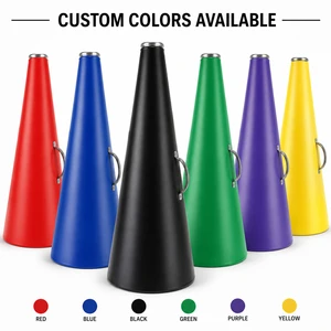 Custom Cheer Megaphone with Logo for School Spirit Football Basketball Pep Rally Team OEM Factory