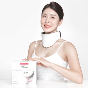 [IK MEDICO] Vela Contour LED Neck Mask Red Light Phototherapy Skin Vitalizing Home Beauty Care Device