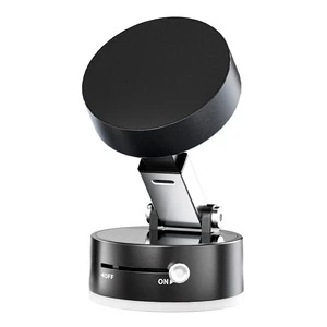 Vacuum Suction Cup One-key Release Car Phone Holder Mount 360 Rotation Magnetic Car Holder Cell Phone Holder for Car Dashboard