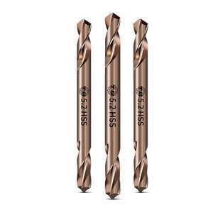 TG Factory Price Dual-Headed HSS Cobalt Drill Bit 3-5.5mm Fully Ground M2 6542 For Metal Two Ends Drilling Bit