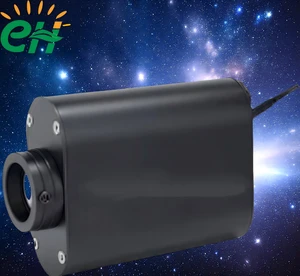Single Head LED Fiber Optic Roof Light Kit 0.75mm IP33 Rated Aluminum Alloy Construction 6000K Daylight Dimmable Meteor Glitter