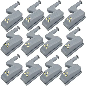 LED Under Cabinet Light Universal Wardrobe Light Sensor Led Armario Inner Hinge Lamp for Cupboard Closet Kitchen