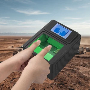 442 500dpi Biometric Finger Vein Scanner Biometric Fingerprint Scanner For Optical Sensor USB Tenfinger Enrollment Device Black