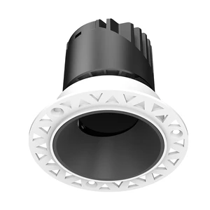 High Quality New Design Led Downlight Spotlight Anti Glare Ceiling Recessed Aluminum COB Hidden 18w 20w 25w 30w