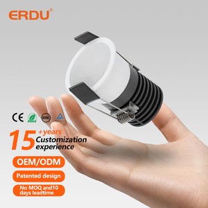 Modern Indoor Lighting Embedded Recessed SAA Spotlight Lamp Adjustable Downlight 3W 5W 7W Ceiling LED Warm White Aluminum Home