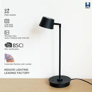 Modern Minimalist 360° Rotatable Metal LED Desk Lamp Adjustable Folding Table Light Nordic Style Reading Lamp For Home Office