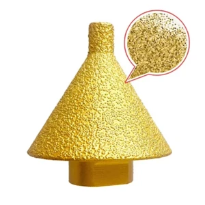 Diamond Beveling Chamfer Drill Bits Vacuum Brazed Milling for Trim & Enlarging Existing Holes Premium Product Category