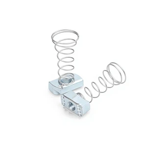 Long Horn Spring Nut Carbon Steel M6 M8 M10 M12 1/4 3/8 1/2