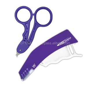 Non-Active Surgical Skin Stapler and Staple Remover Instrument