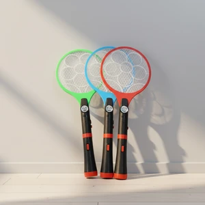 Lightweight Handheld Rechargeable Mosquito Zapper Racket Portable Light Powerful Electric Mosquito Swatter