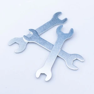 Steel Galvanized Open End Double Ended Hex Head Simple Spanner Wrench Hand Repair Tools