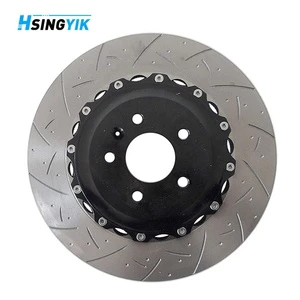 Rear Front Wheel Caliper Aluminum 2 Piece Disk OE 4H0615601L Floating Brake Disc for Audi A6 A7 A8 Q7 8