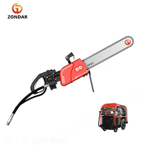 Underwater 19 Inch Concrete Cutting Machine Hydraulic Concrete Diamond Chain Saw Cut Solid Concrete Rock