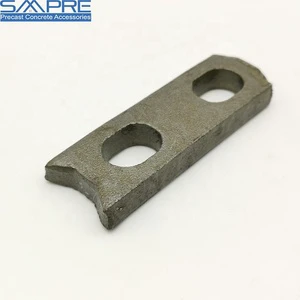 Durable Zinc Coated Two-Hole Steel Anchor for Apartment & Villa Construction Flat Lifting Concrete Erection HF Series