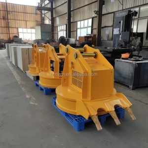 New Factory Price Material Handling Hydraulic Electromagnetic Sucker Circular Excavator Sine Magnet Chuck 1m~1.1m Diameter