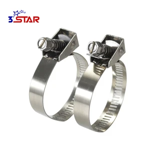 Quick Release Stainless Steel 304 Pipe Clamp 165mm Detachable Flip-down American Hose Clamp