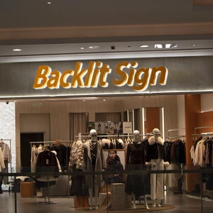 Custom PVC LED Lighted Storefront Logo Signage Outdoor Advertising Building Lighting with IP65 Waterproof