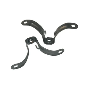 OEM/ODM Customizable water pipe clamp Powder Coated Durable Adjustable Wall Support