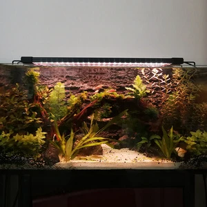 Cusomik 11-28w Reef Light Led Aquarium Marine Saltwater Aquarium Accessories Fish tank Adjustable Length Led Plant Grow Light