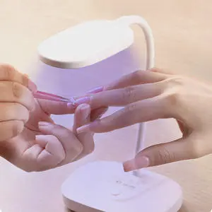 Best Sale Portable Plastic Table UV LED Rechargeable Nail Lamps Machine Professional Nail Dryer Lamp For Gel Nail UV Lamp