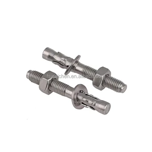 Wedge Anchor 304 Stainless Steel High Strength Concrete Anchor for Construction Corrosion Resistant Fastener
